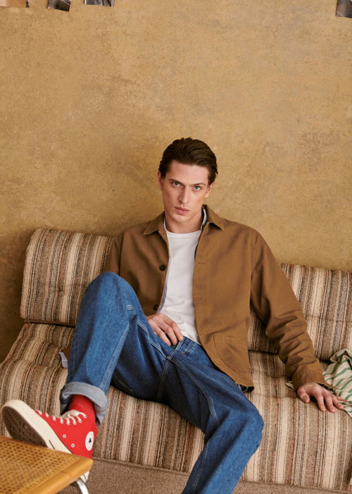 Octobre Editions - Veste Tim Marron Clair - 115€