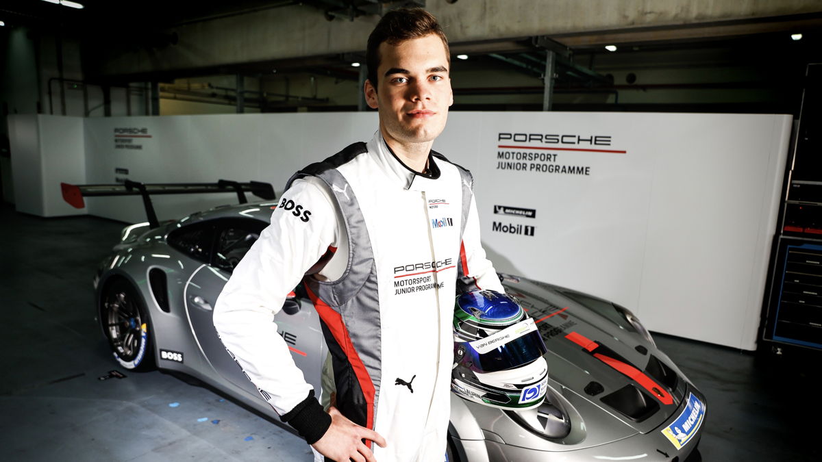Laurin Heinrich, piloto Júnior de Porsche 2022.