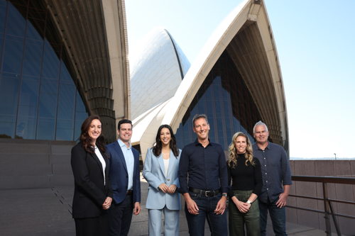 Alicia Lucas, Michael Atkinson, Tara Rushton, CEO Martin Kugeler, Elise Kellond-Knight, Shane Heal