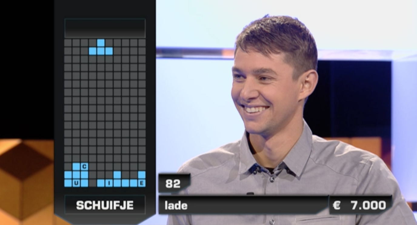 Het 8-letterwoord 'schuifje' - Blokken (c) VRT