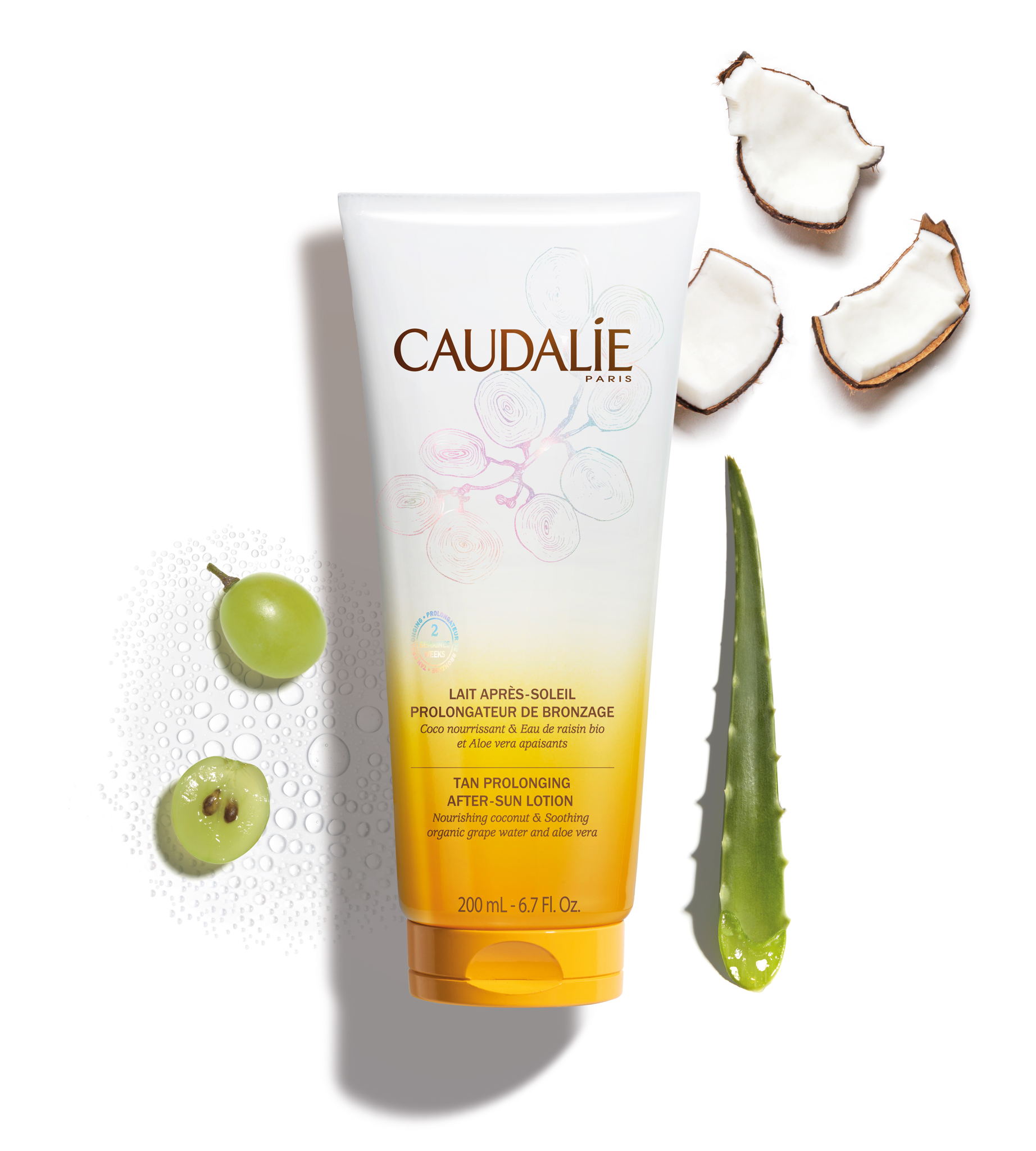 Lait Après-Soleil Prolongateur de Bronzage - disponible à partir de mai 2020 - prix de vente conseillé 17,60€ (200ml) Lait Après-Soleil Prolongateur de Bronzage - disponible à partir de mai 2020 - prix de vente conseillé 17,60€ (200ml)