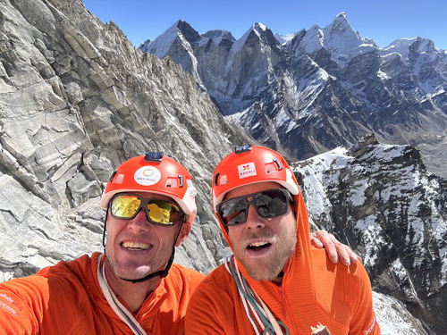 Jonas Schild and Stephan Siegrist on Shivling