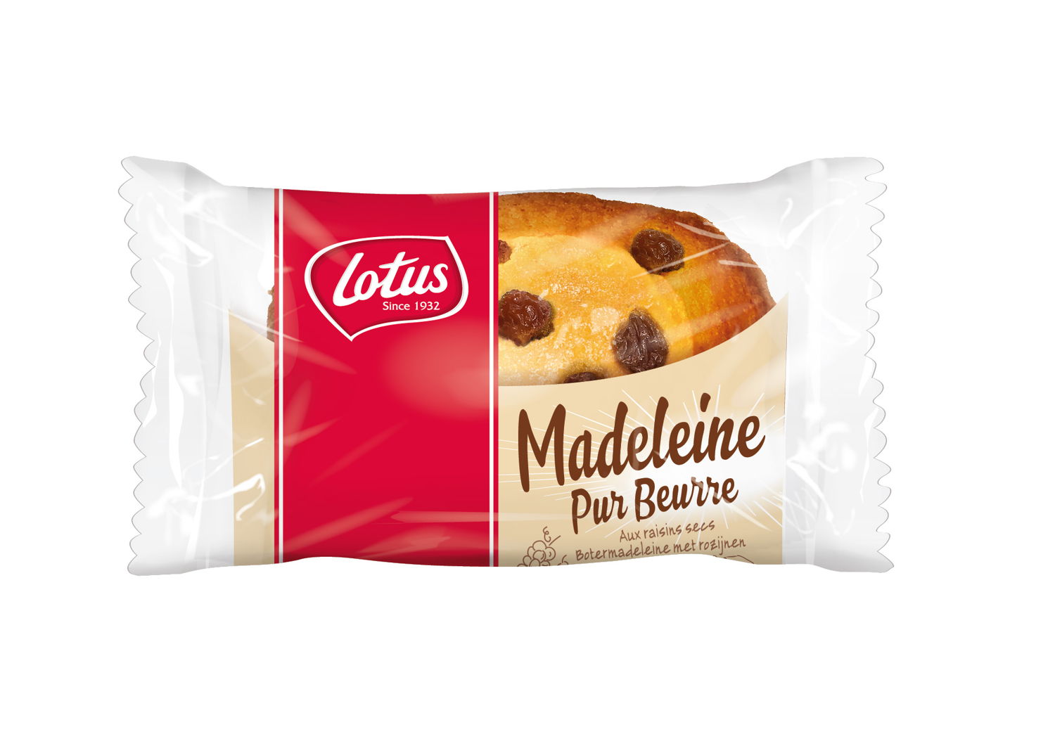 Madeleine Pur Beurre raisins 31g