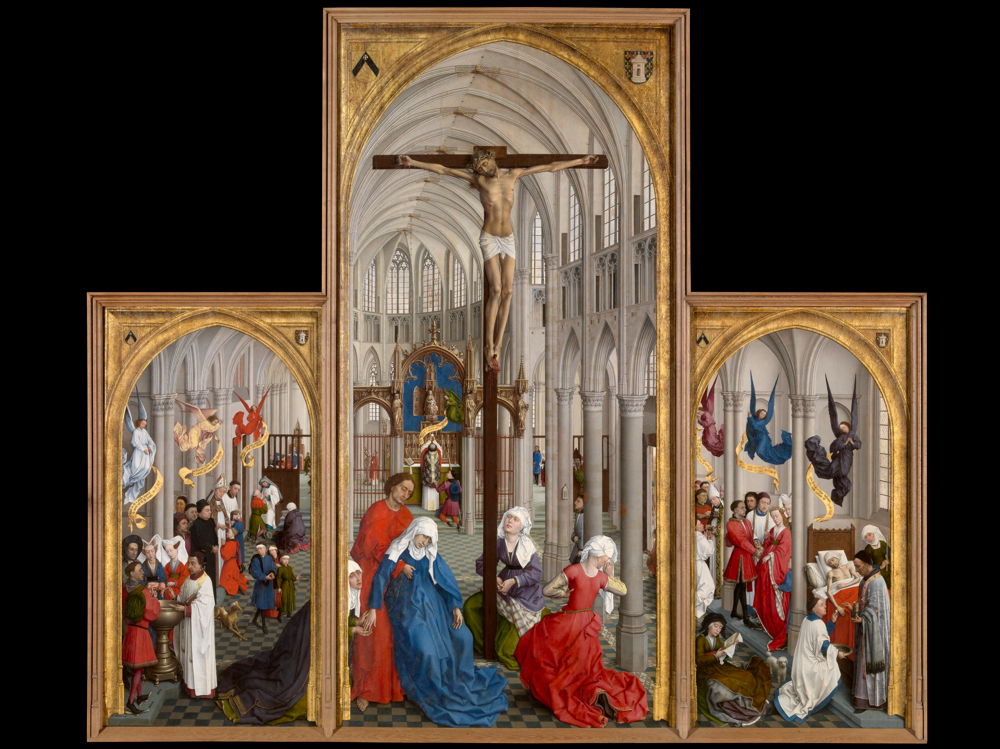 Rogier van der Weyden, Triptique des Sept Sacrements, (c) Koninklijk Museum voor Schone Kunsten Antwerpen | www.artinflanders.be, photo: Hugo Maertens