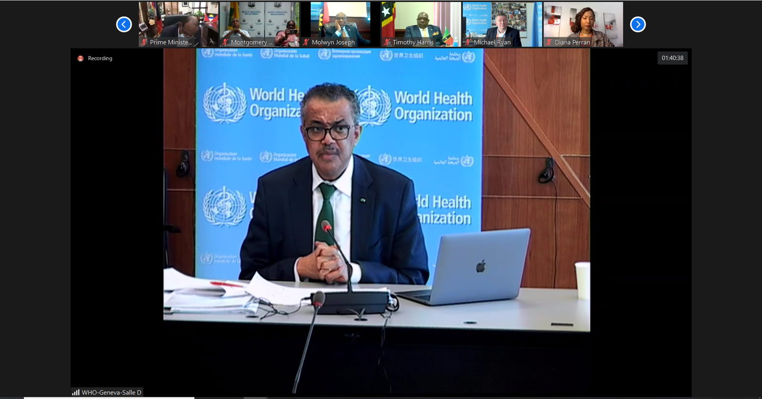 H. E. Dr. Tedros Adhanom Ghebreyesus, Director General of the World Health Organisation