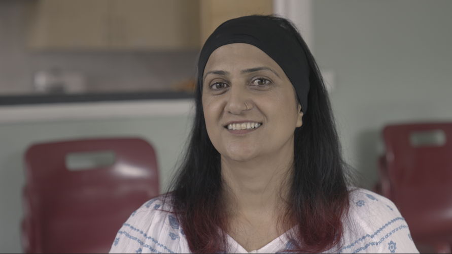 Nisreen began her career with no qualifications in this country, now she’s made her way to a management role but loves that she can continue to work with children and young people every day.