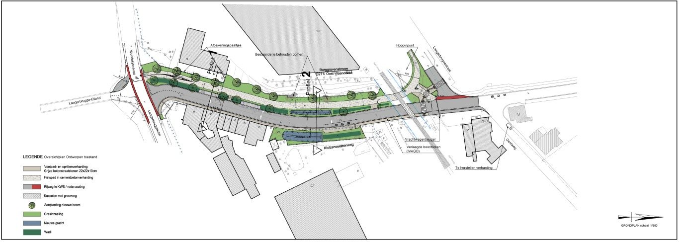 Toekomstbeeld na heraanleg Kluizensesteenweg ©Lobelle Toekomstbeeld na heraanleg Kluizensesteenweg ©Lobelle