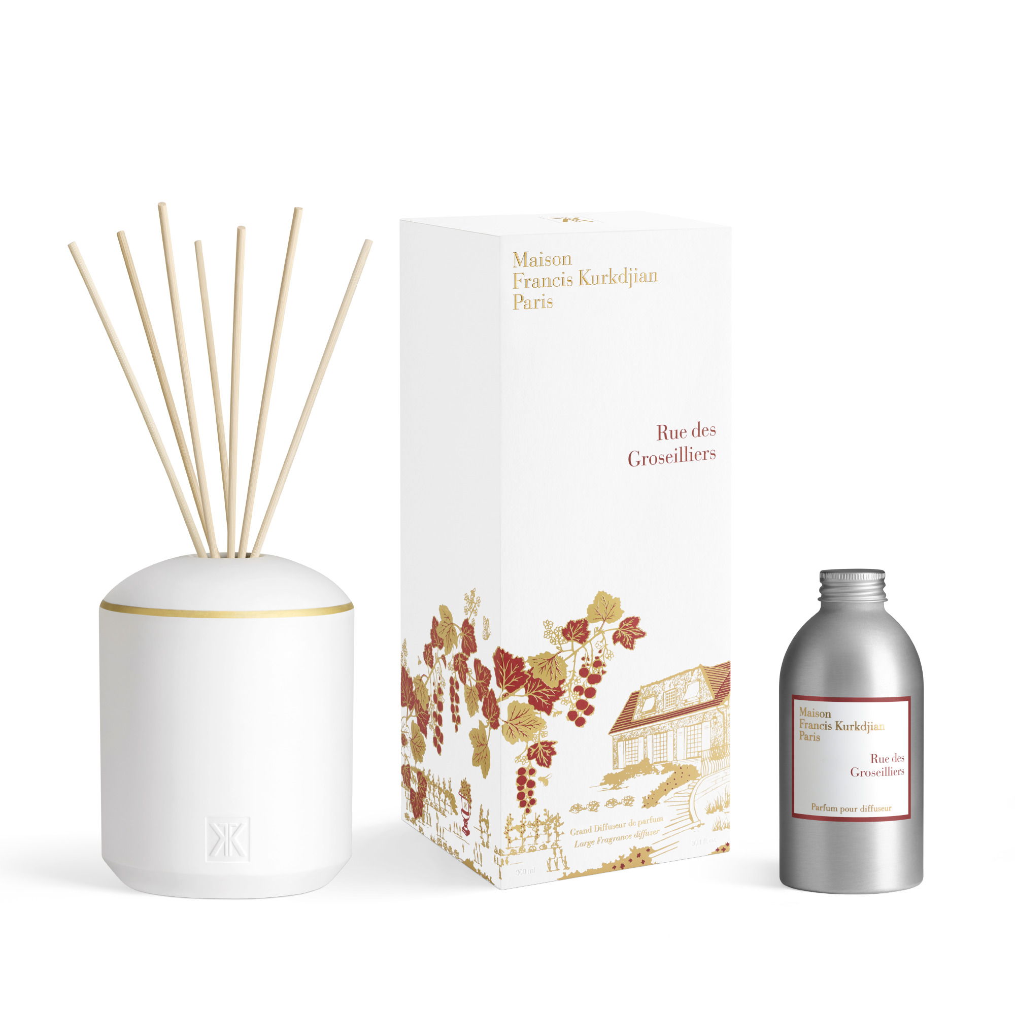 Rue Des Groseilliers XXL Diffuser + Recharge 300 ml | € 305