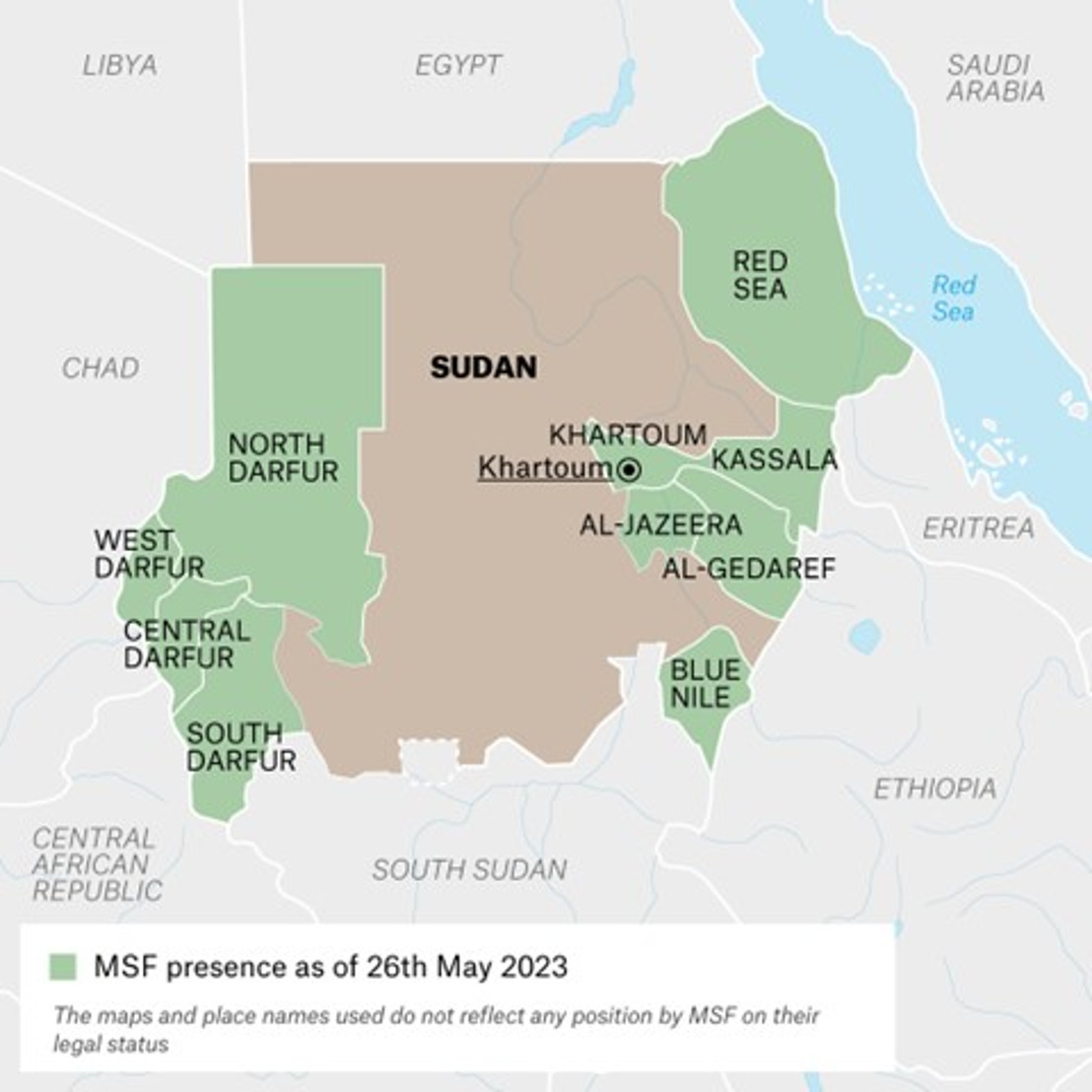 Soudan : MSF appelle d'urgence à un soutien médical supplémentaire