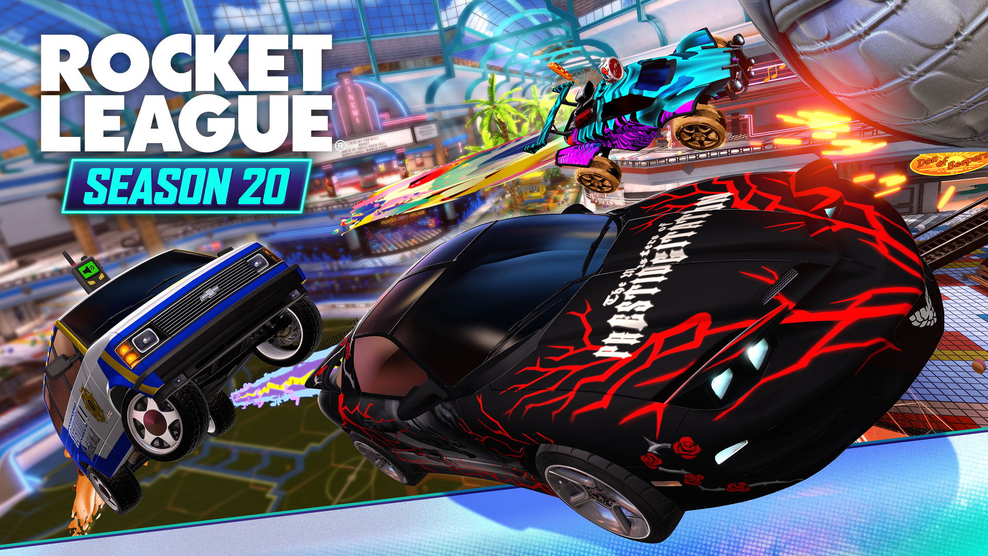 Revive los clásicos con la temporada 20 de Rocket League, disponible el día de hoy
