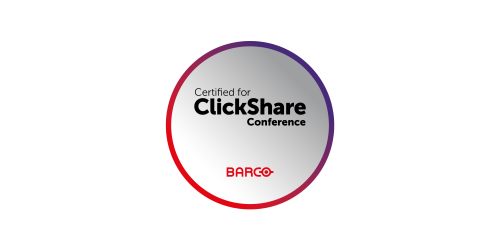 TeamConnect Ceiling 2 is now certified for Barco ClickShare.