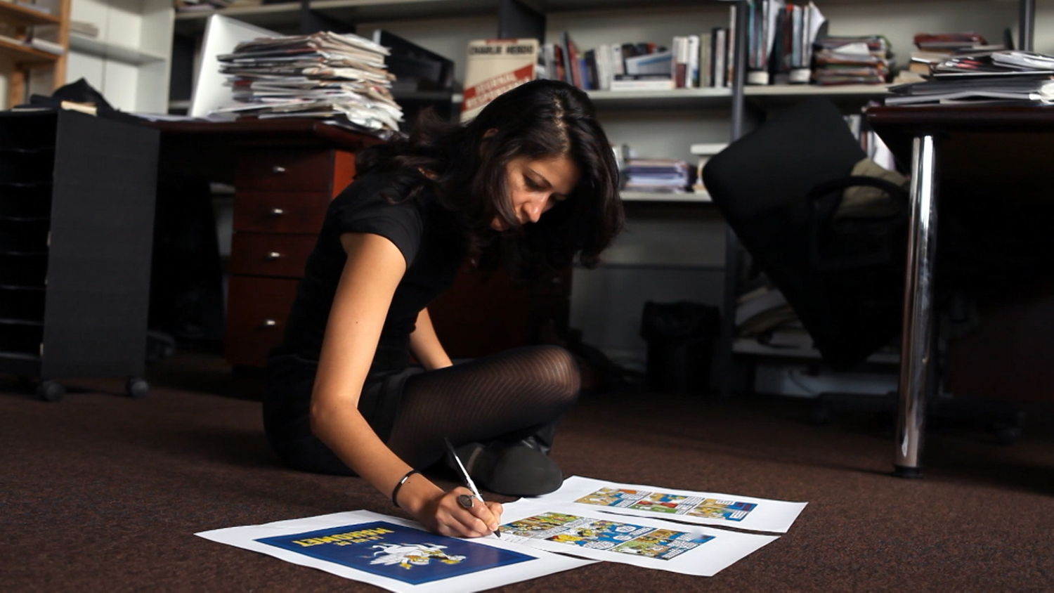 Rien n'est pardonné : Zineb El Rhazoui - (c) Savage Film