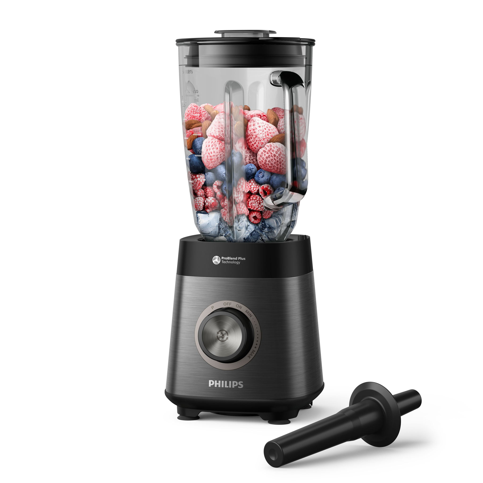 Philips Blender 5000 Series - Geniet van fluweelzachte smoothies en moeiteloos schoonmaken Philips Blender 5000 Series - Geniet van fluweelzachte smoothies en moeiteloos schoonmaken