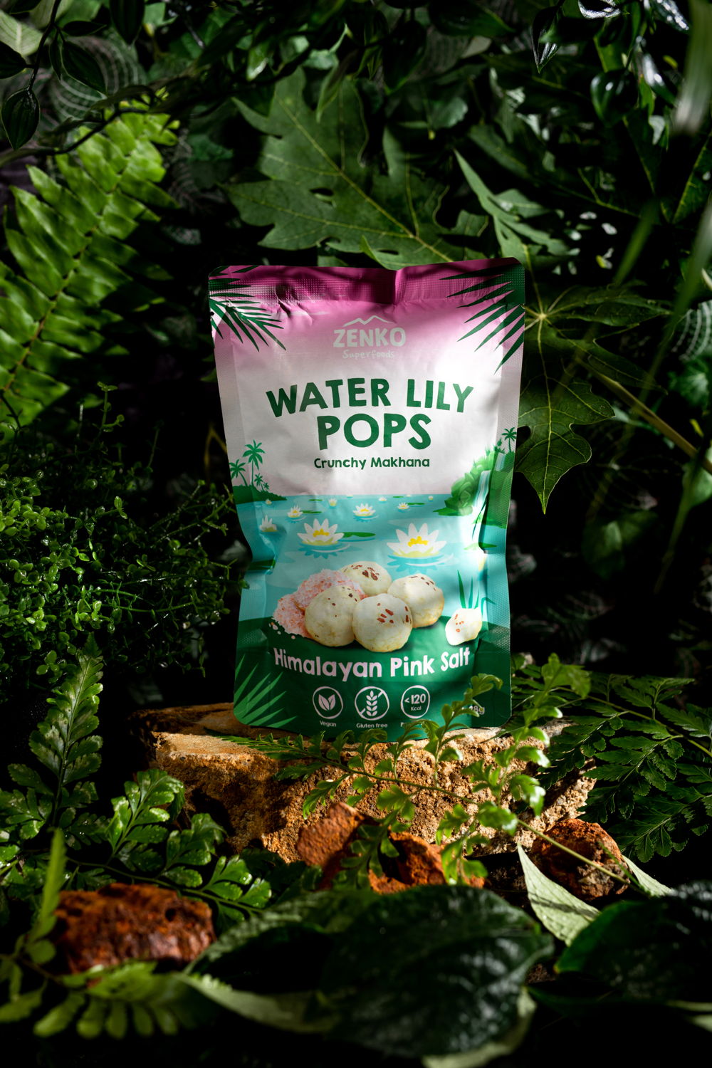 Zenko Water Lily Pops Himalayan Pink Salt (28g) - 2,49EUR