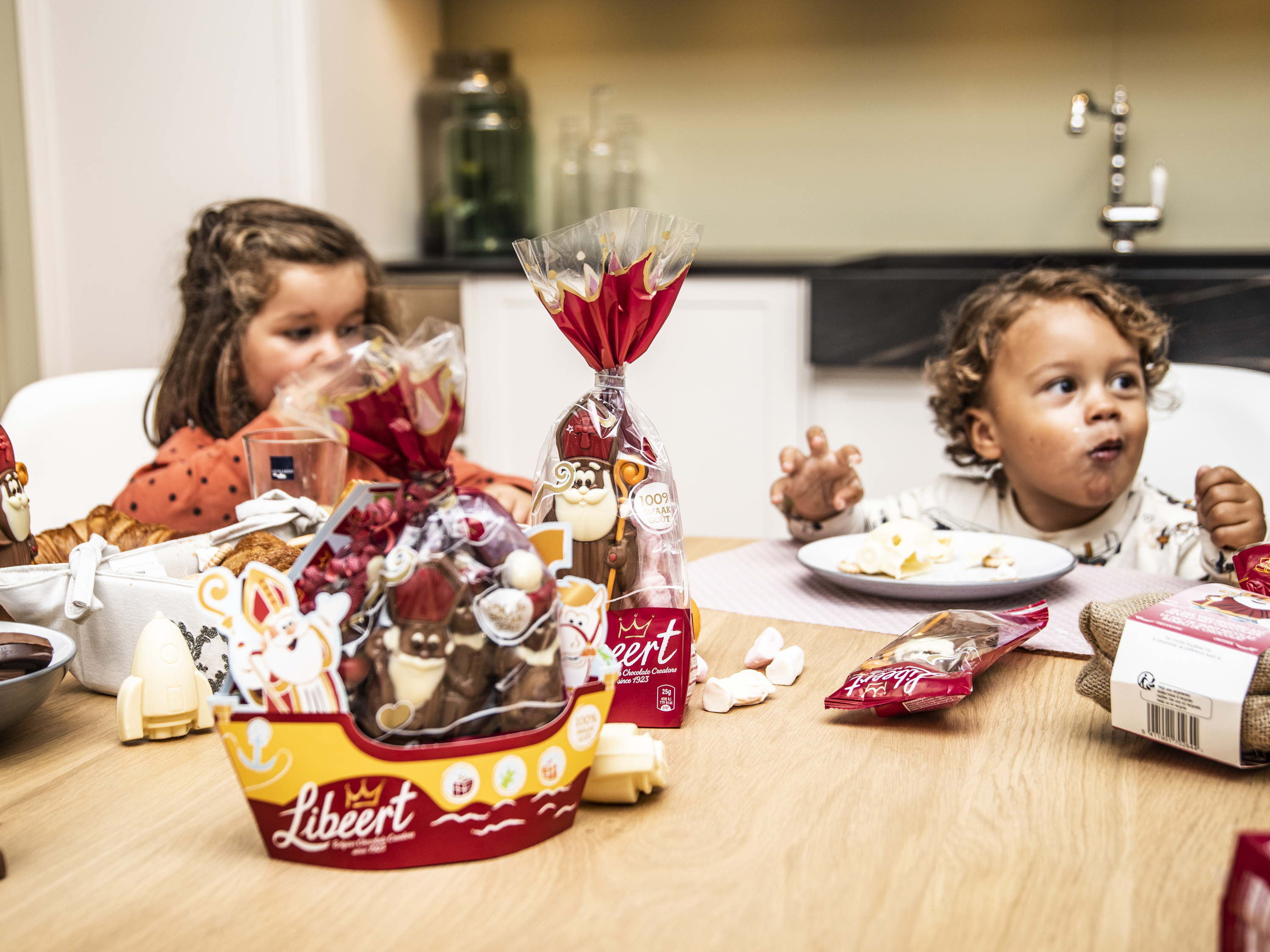 Media alert: Libeert creëert deze Sinterklaasperiode meer dan vier miljoen chocoladefiguren 