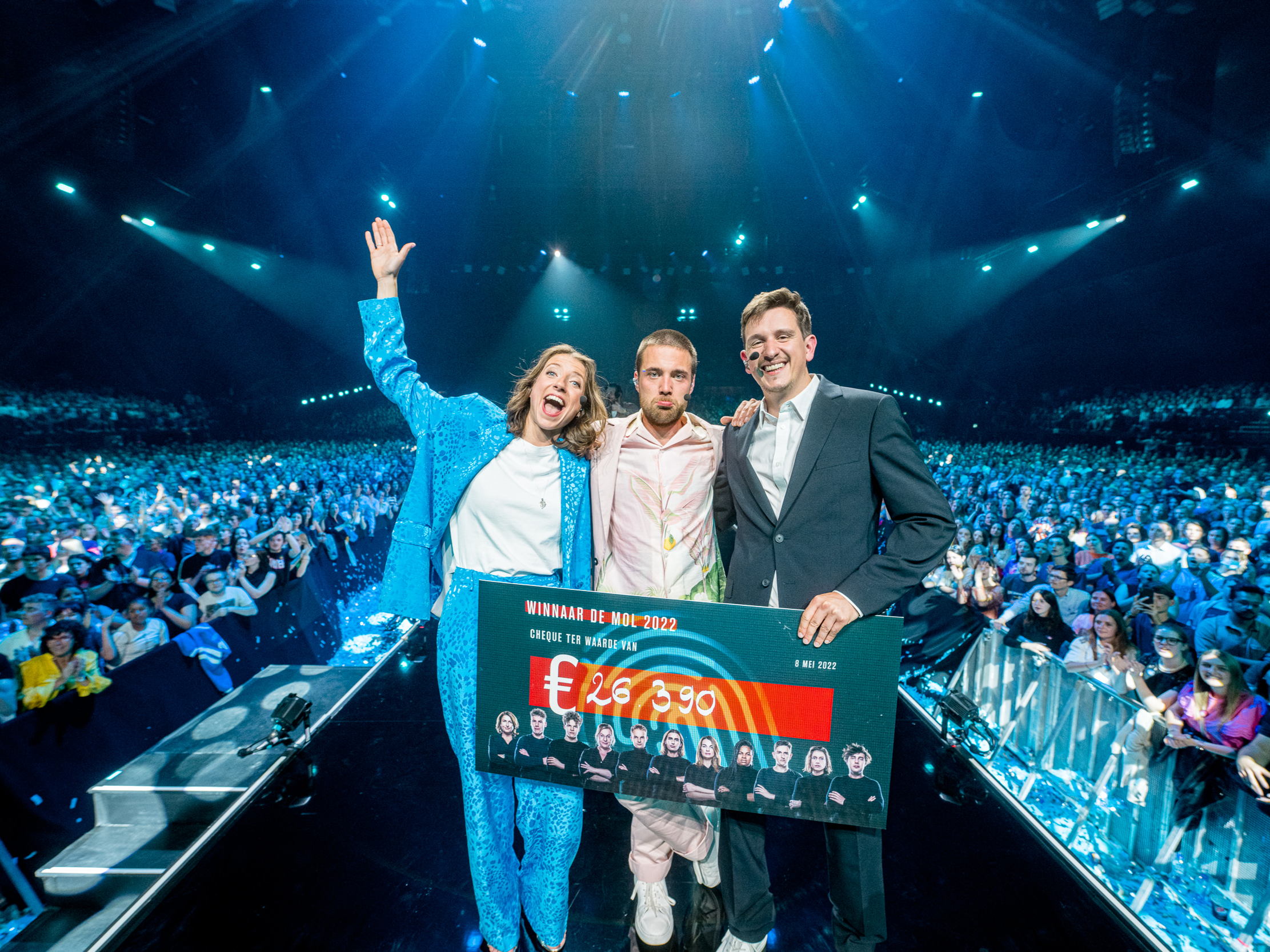 Spectaculaire live ontknoping van De Mol doet Paleis 12, Play4 en GoPlay uit hun voegen barsten
