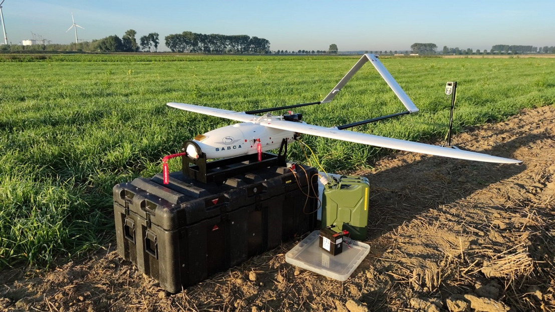 Port of Antwerp: unieke testen met klein onbemand vliegtuig (‘fixed wing drone’)