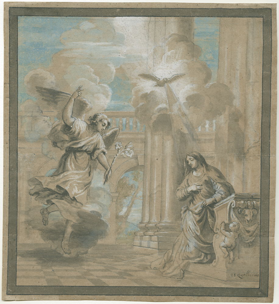 DE ANNUNCIATIE
Ca. 1688, gesigneerd
Jan Erasmus Quellinus
