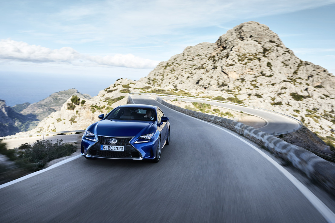 Le nouveau coupé premium Lexus RC: design spectaculaire et plaisir de conduite raffiné