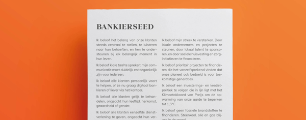 Bonka Circus en vdk bank zorgen met Belgische bankierseed voor primeur.
