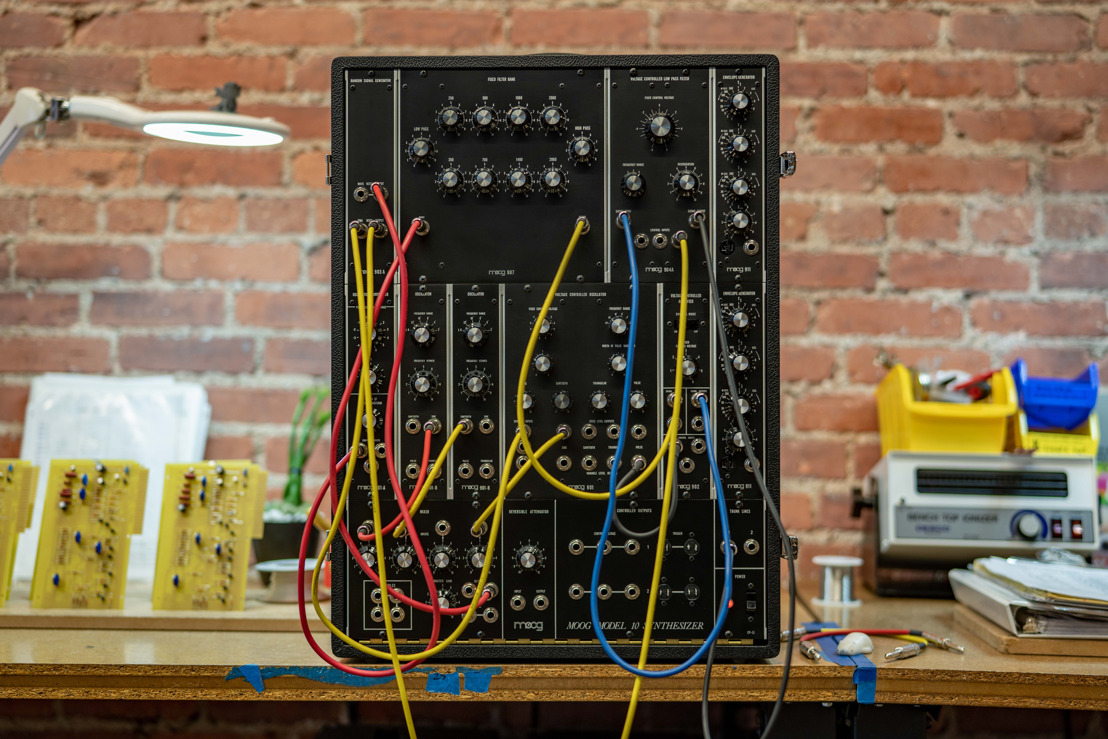 The Model 10 Modular Synthesizer Returns to Production at the Moog Factory