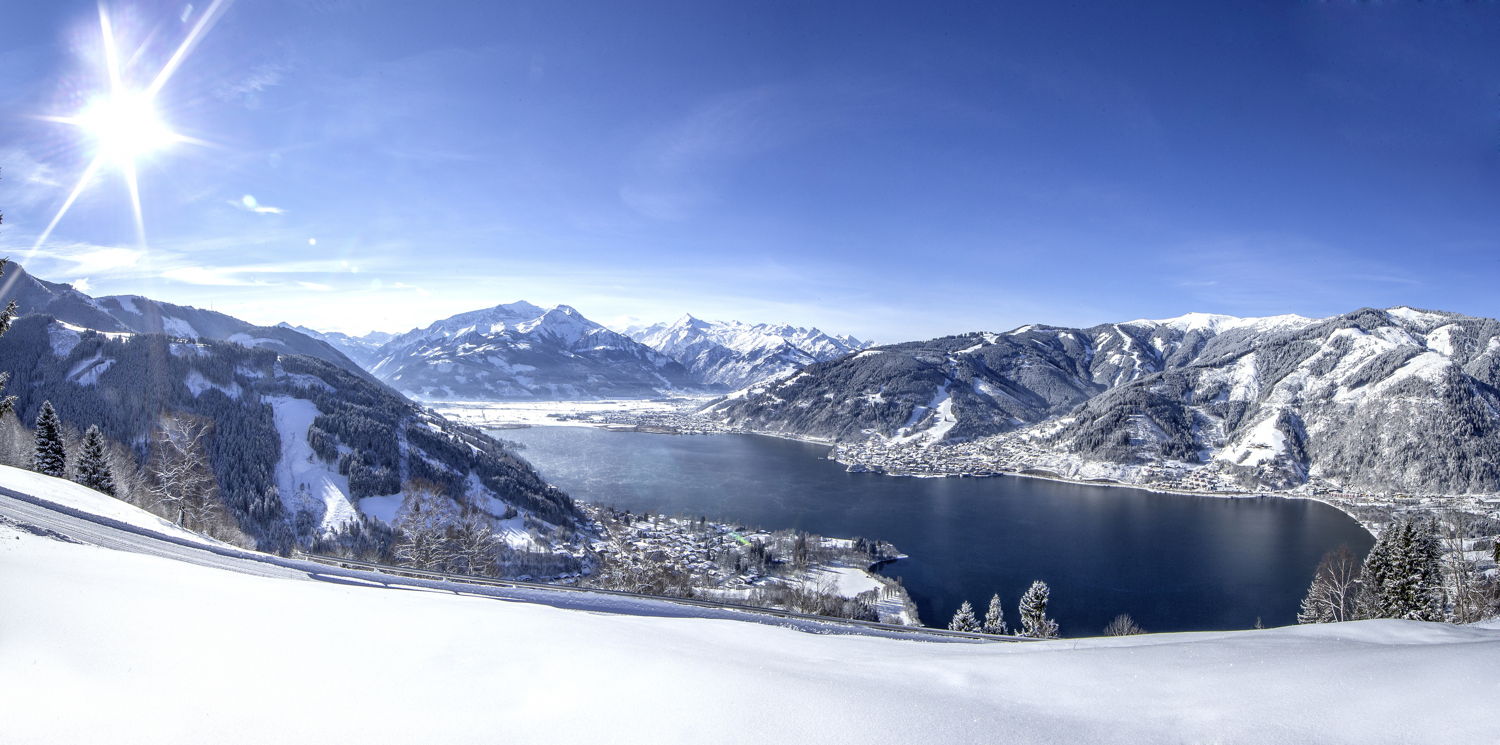 Winter wonderland: la estación austriaca de Zell am See es un paraíso para los esquiadores.