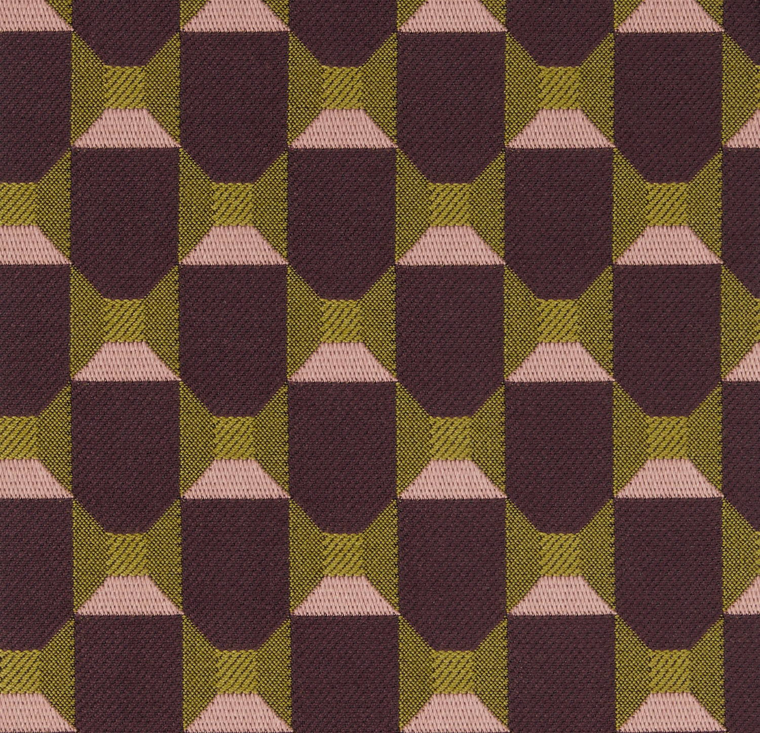Obi Check - Brinjal, Botanical Atlas by Libery Fabrics | www.libertylondon.com