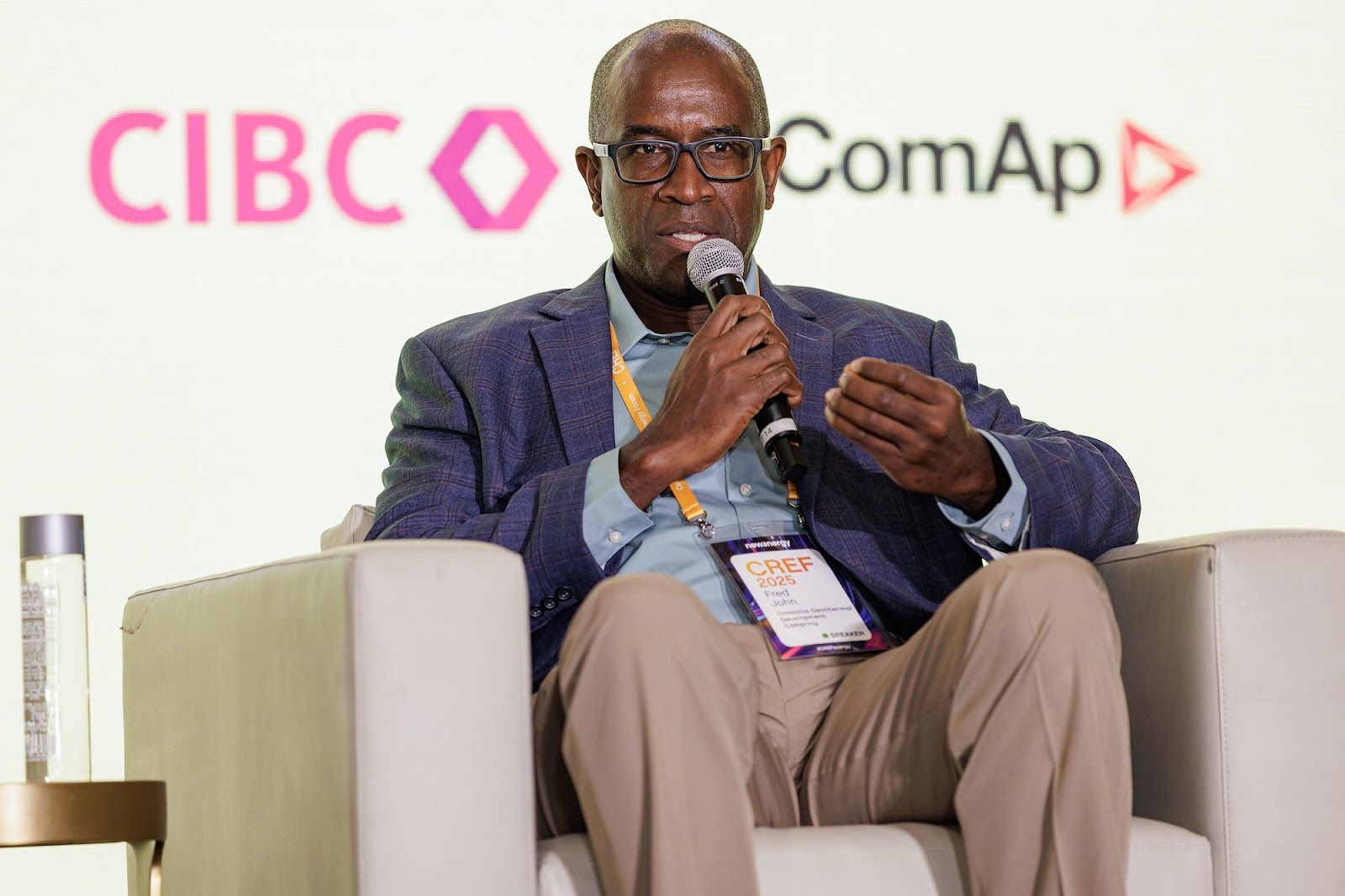 Fred John, Managing Director of the Dominica Geothermal Development Company (DGDC) Fred John, Managing Director of the Dominica Geothermal Development Company (DGDC)