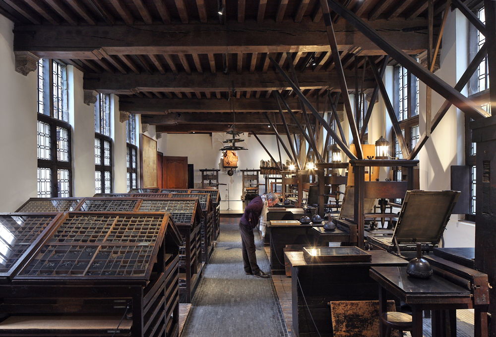 Printing factory, Museum Plantin-Moretus, photo: Filip Dujardin