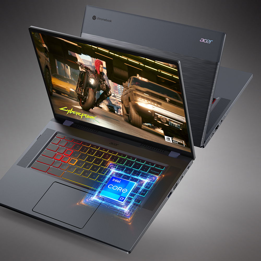 ایسر از اولین کروم بوک بازی خود رونمایی کرد: Acer Chromebook 516 GE