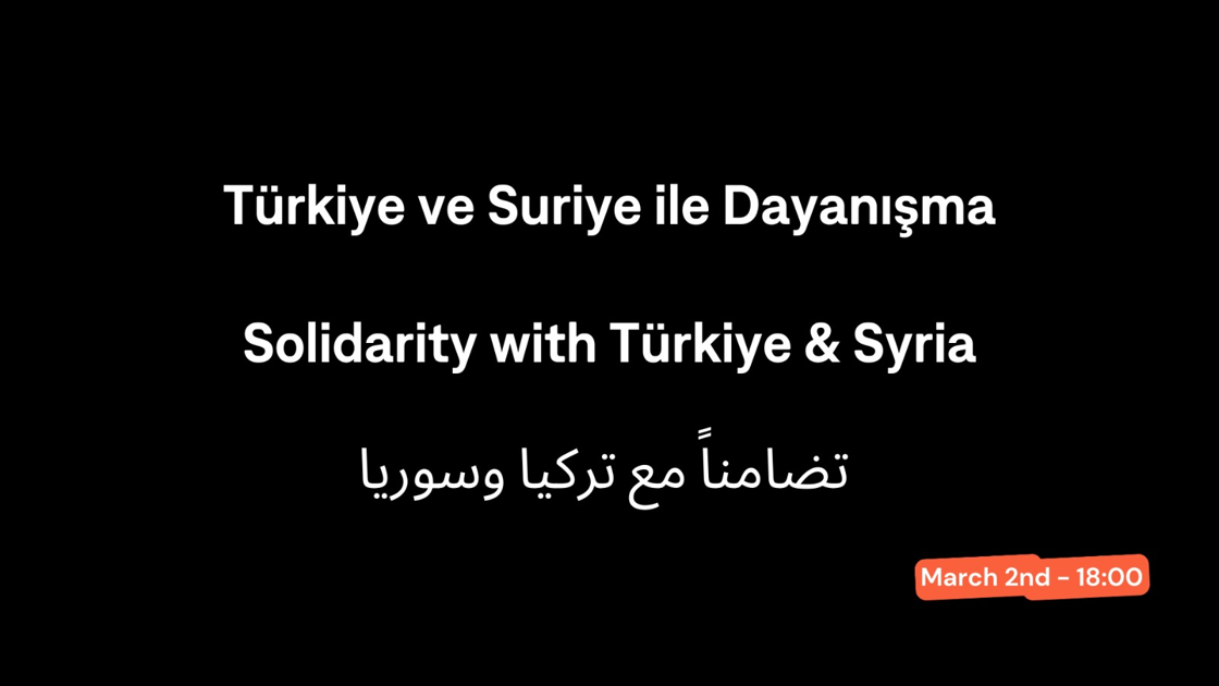 11.11.11 roept op tot solidariteitsactie voor slachtoffers aardbevingen Syrië en Turkije