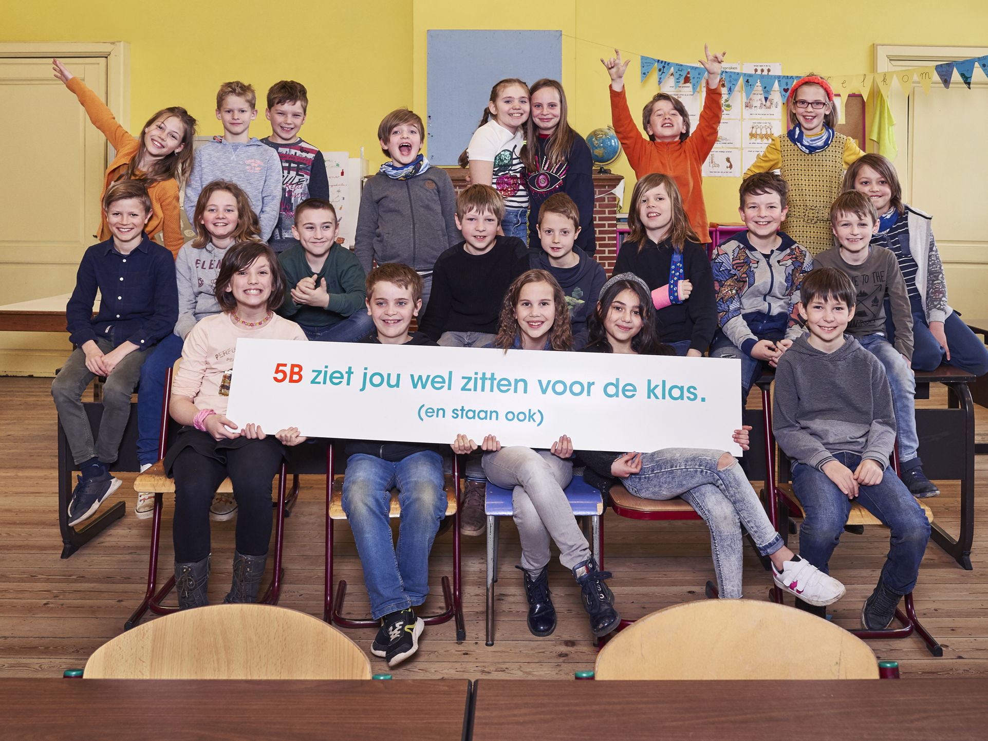 Studenten presenteren hun innovaties voor het lager onderwijs