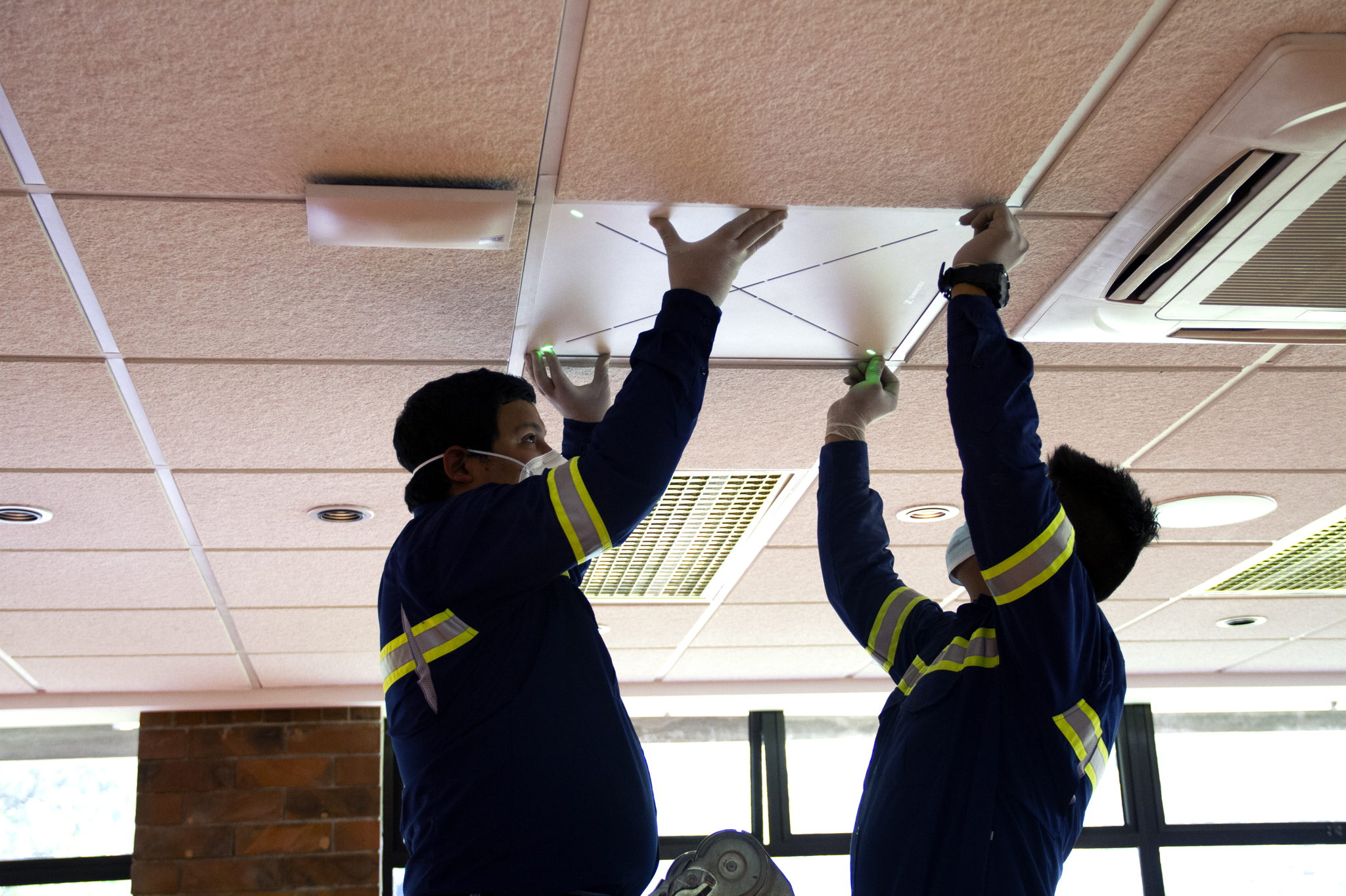 Once the best locations for the TCC2 had been determined, installation was quick and straightforward Once the best locations for the TCC2 had been determined, installation was quick and straightforward