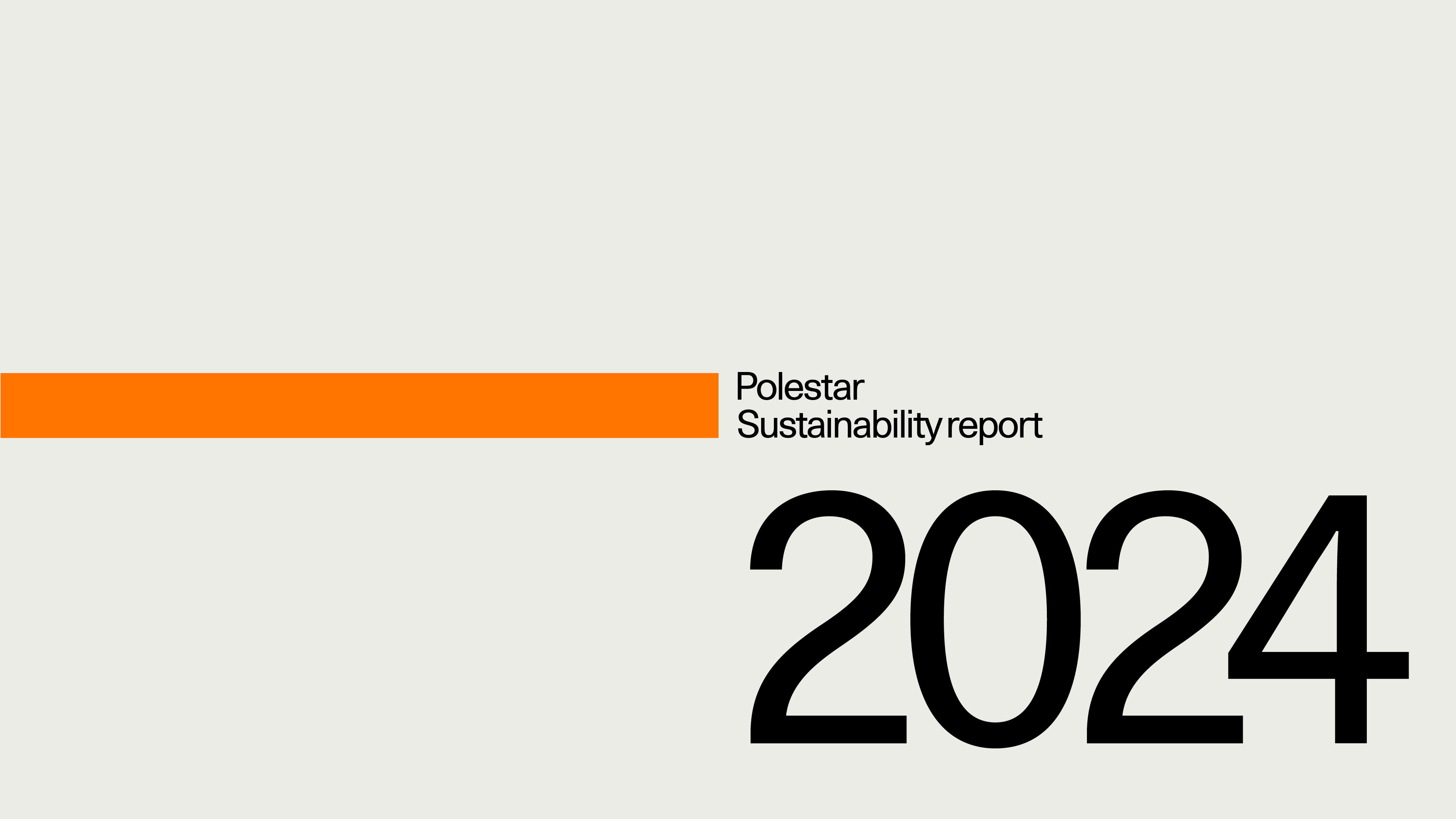 Polestar Annual Sustainability Report announces a 25% cut in emissions per sold car