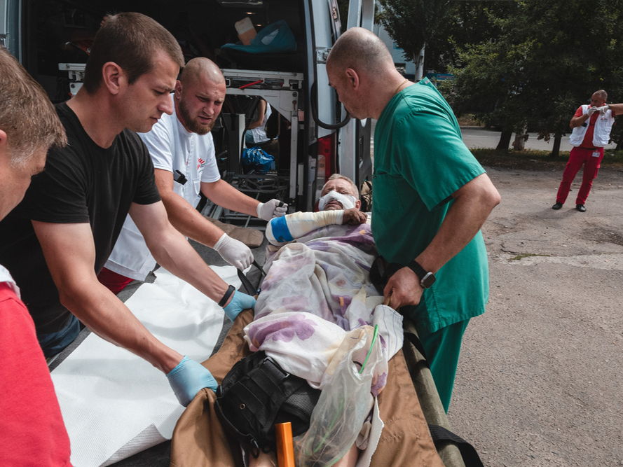 Ucrania: las necesidades médico-humanitarias se agravan cada día
