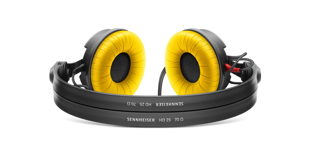 The HD 25 monitoring headphones are on special offer during the month of June. If you are lucky, you will receive the Limited Edition model instead, which includes both black and yellow ear pads