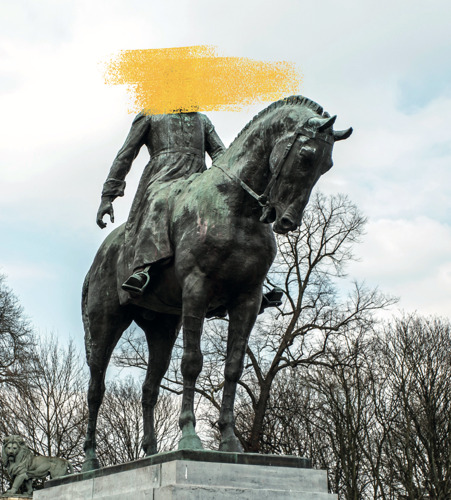 'Two thirds of Brussels residents is in favor of contextualizing Leopold II statues'