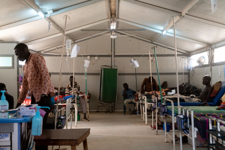 MSF Hospital inside Bentiu Protection of Civilians (POC) site. Photographer: Gabriele François Casini MSF Hospital inside Bentiu Protection of Civilians (POC) site. Photographer: Gabriele François Casini