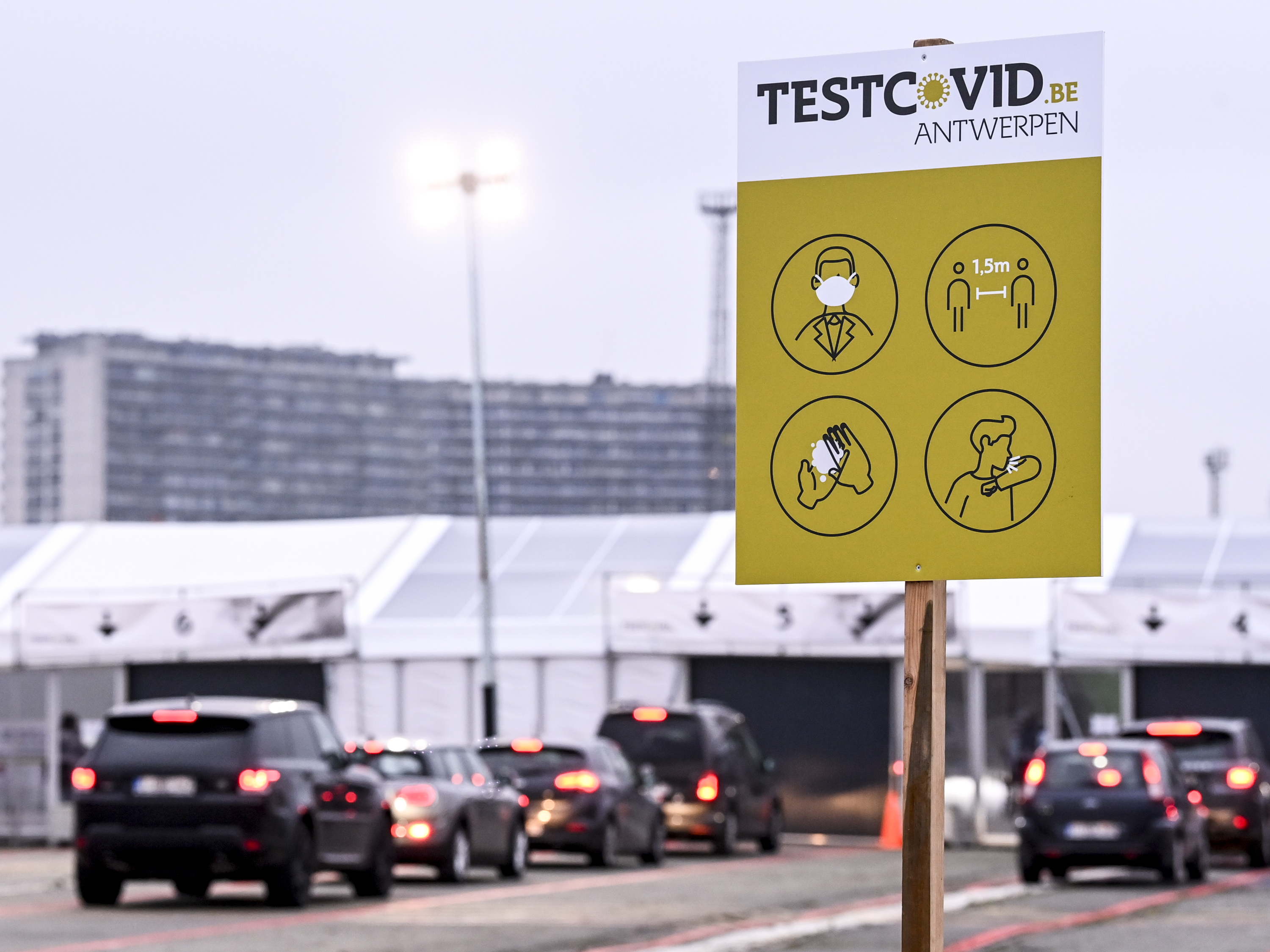 Testdorp Spoor Oost verwacht dit weekend groot aantal tests