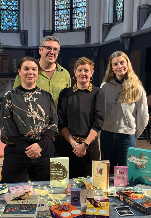 Lien Verfaillie (DELA), Hans Luyten (Sint-Pieterscollege), Sibille Declercq (Missing You), Nona Van Braeckel