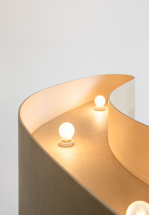 WL (Wooden Light) (detail). Image by Jeroen Verrecht