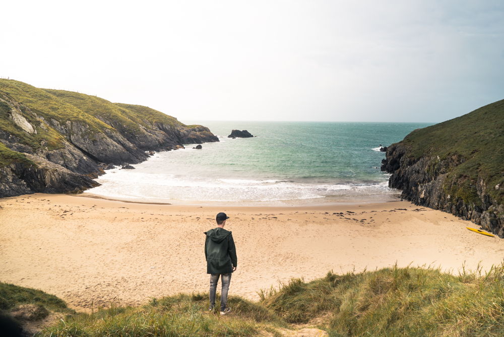 The Coastal Way met de prachtige stranden ©Visit Wales