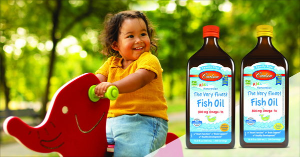 Carlson Kid's The Very Finest Fish Oil - Now in 500 mL Family Size