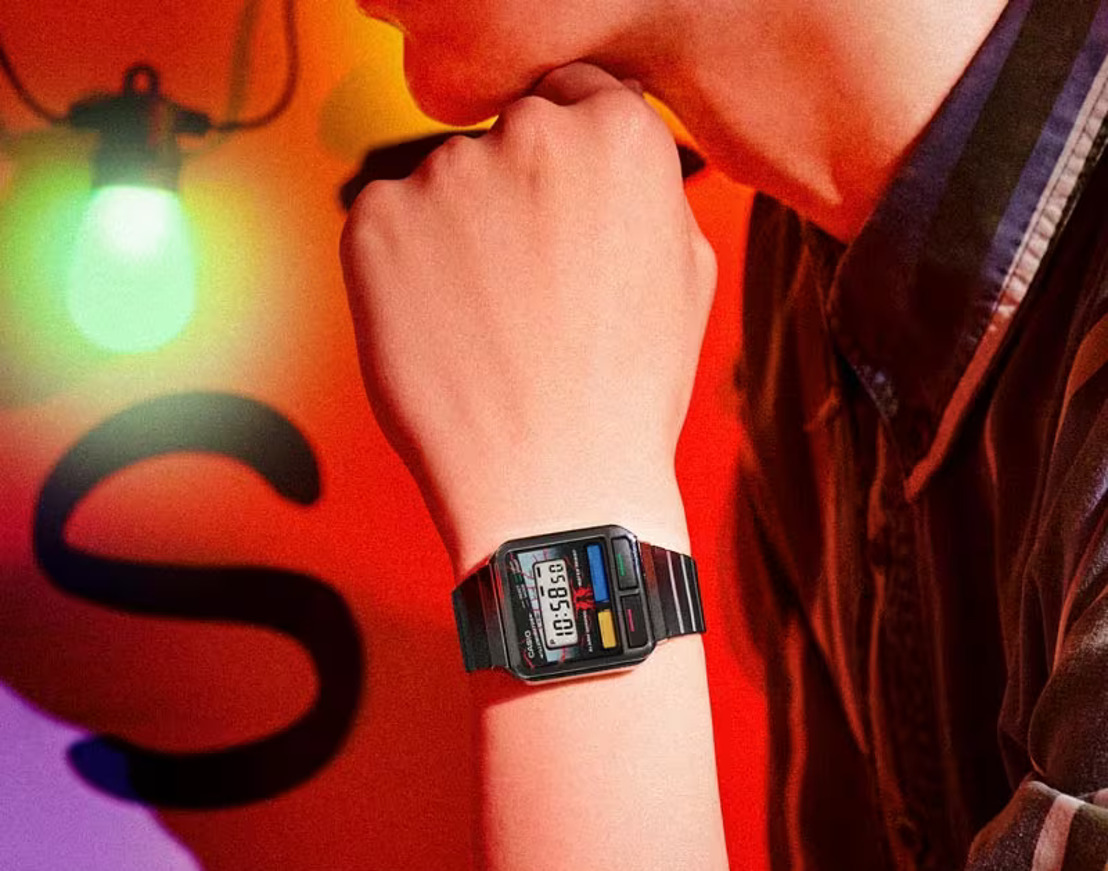 Casio lanza un reloj digital en colaboración con la serie de Netflix, Stranger Things