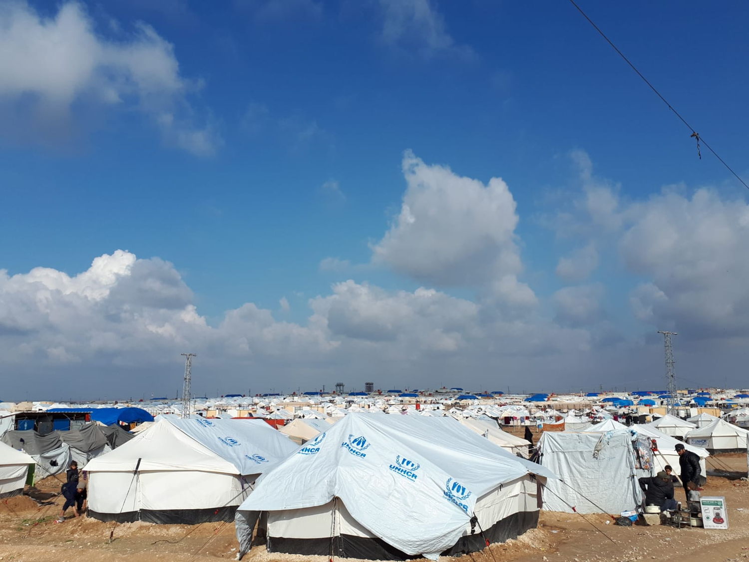 Al Hol camp, Al Hassakeh Governorate, Syria. Copyright: MSF