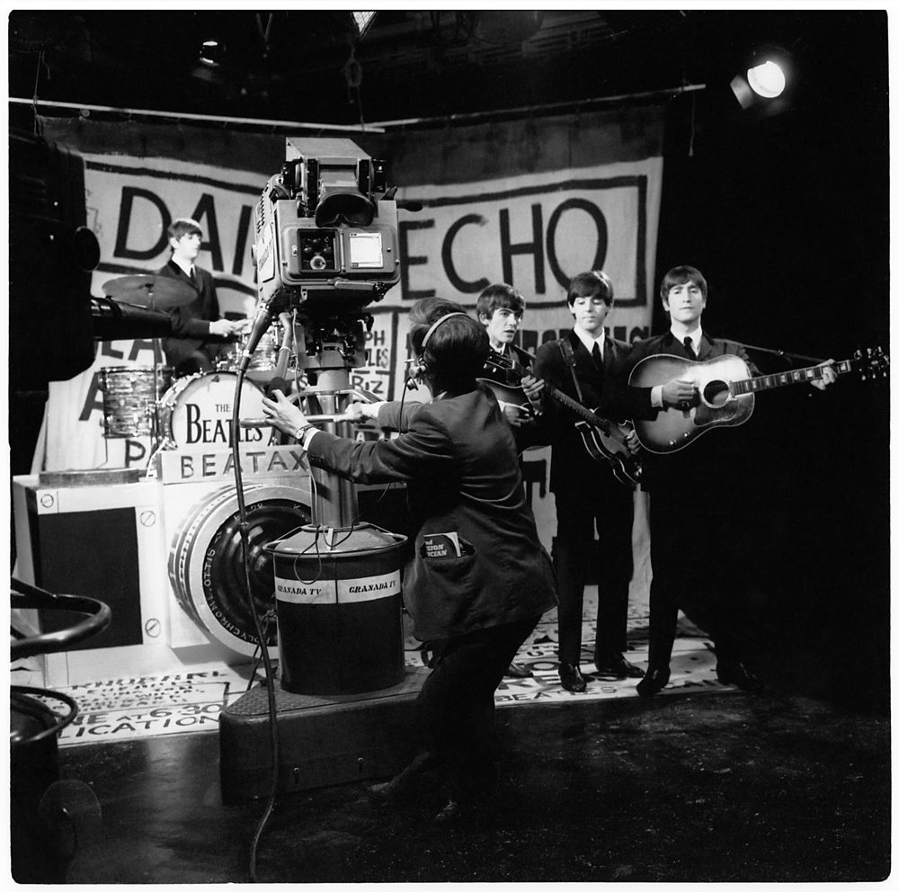 Restored_Beatles1_Filming_IWantToHoldYourHand.jpg Please credit: © Apple Corps Ltd.