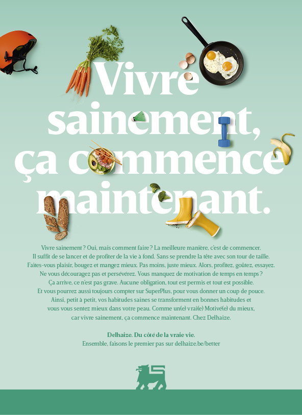 Delhaize - Vis ta vie à fond