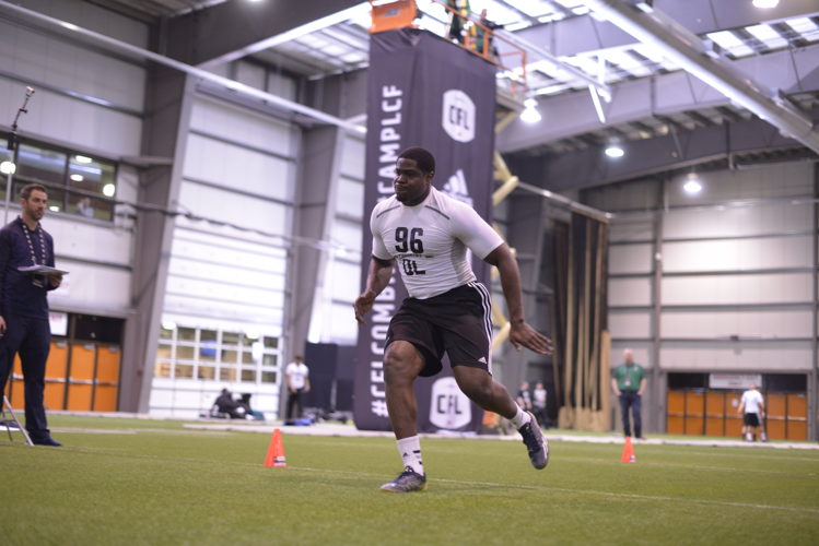 15. Kay Okafor. Photo Credit: Arthur Ward/CFL