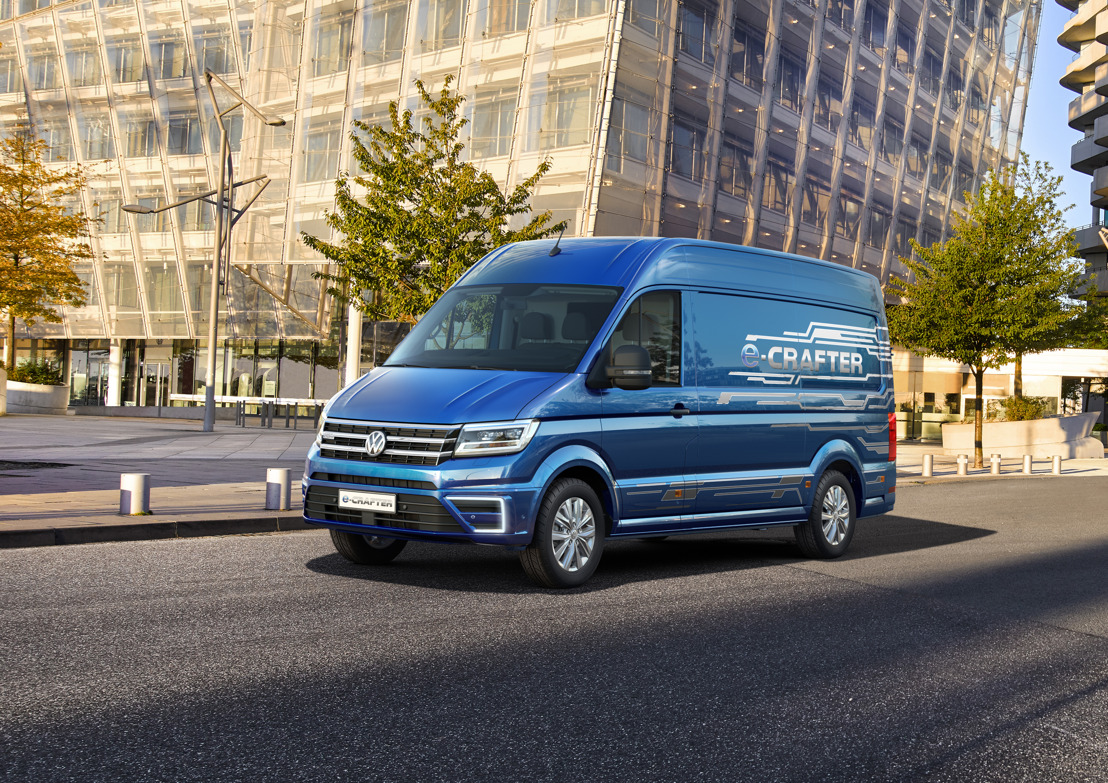 The highlight of this year’s IAA Commercial Vehicles: the new e-Crafter
