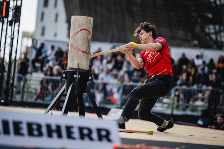 Kamiel Van Raemdonck, 17 ans, a terminé deuxième au Rookie World Championship 2024. Le Belge est le plus jeune athlète à Bellinzona et fait ses débuts dans le format difficile du Trophy.